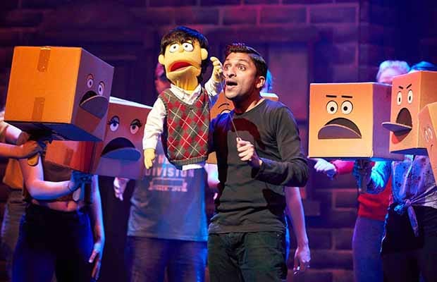 Anil Patel as Princeton in Avenue Q. Pic: Robert Yardley