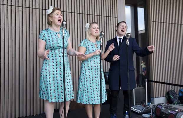 Singers at the National Memorial Arboretum