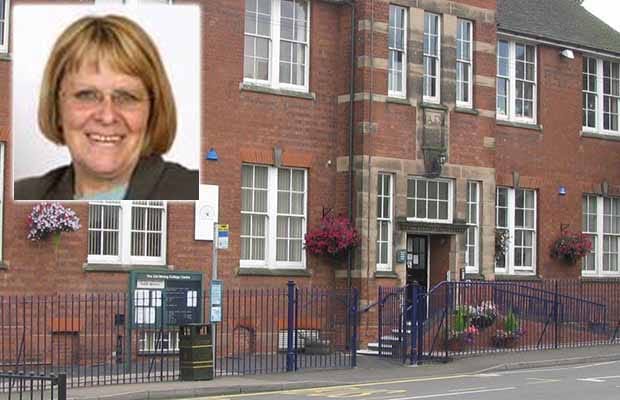 Cllr Brenda Rigby who now lives 190 miles away from the Burntwood Town Council offices