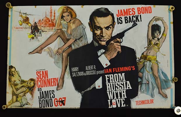 The poster for From Russia With Love