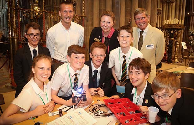 The science and engineering event at Lichfield Cathedral
