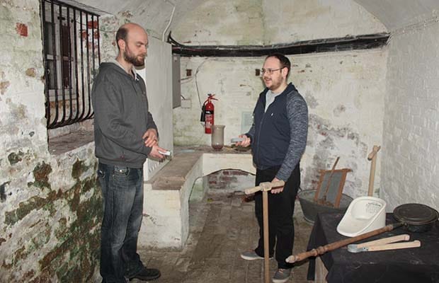 The previous Paranormal Friends visit to Erasmus Darwin House