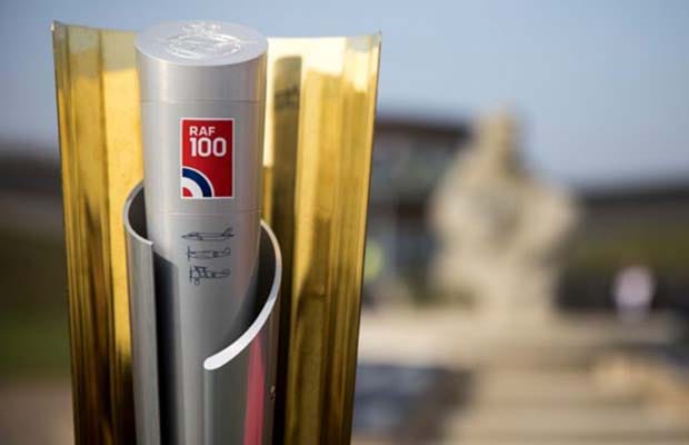 The RAF 100 Baton