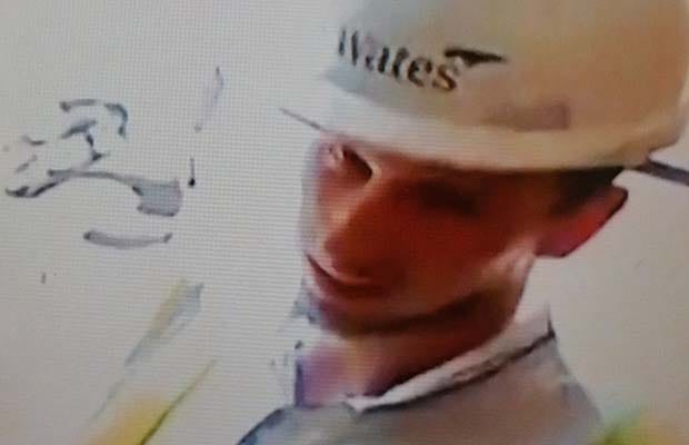 CCTV of the man police want to speak to