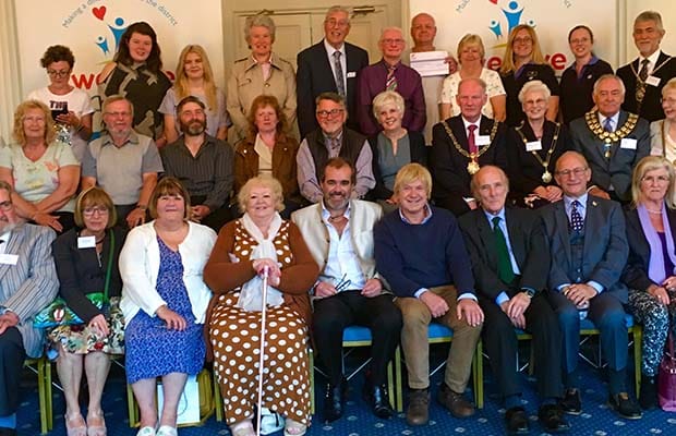 Representatives from the groups supported by the We Love Lichfield fund