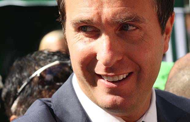 Michael Vaughan OBE. Pic: Gareth Williams