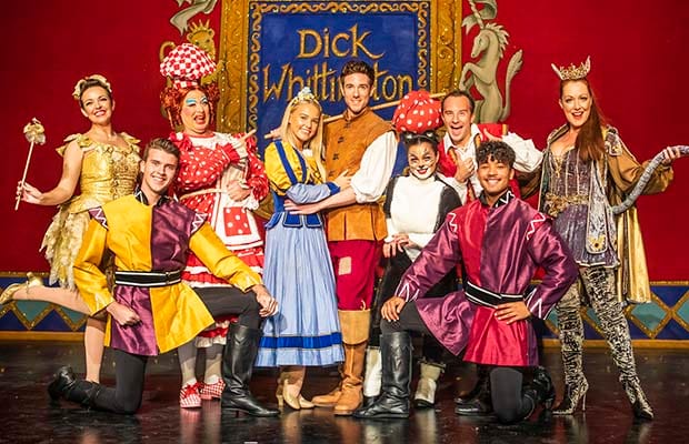 The cast of Dick Whittington