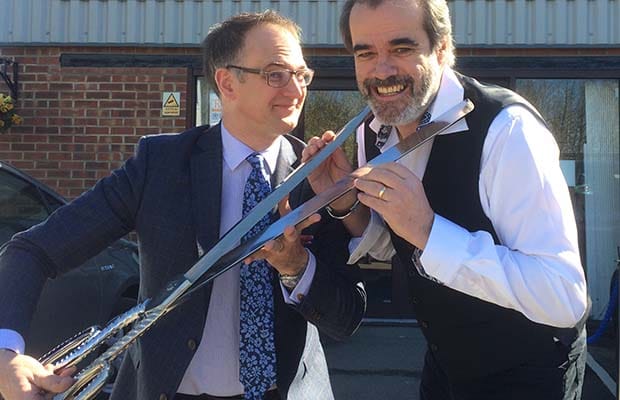 Charles Hanson and Simon Price