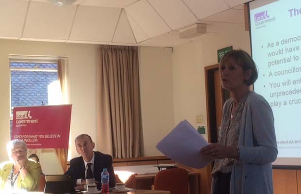 The Be A Councillor session in Lichfield