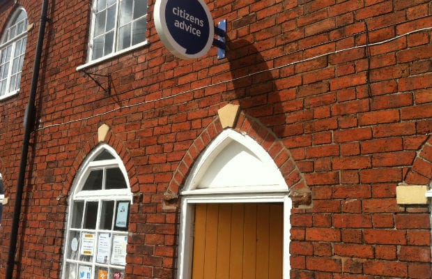 The Lichfield Citizens Advice office