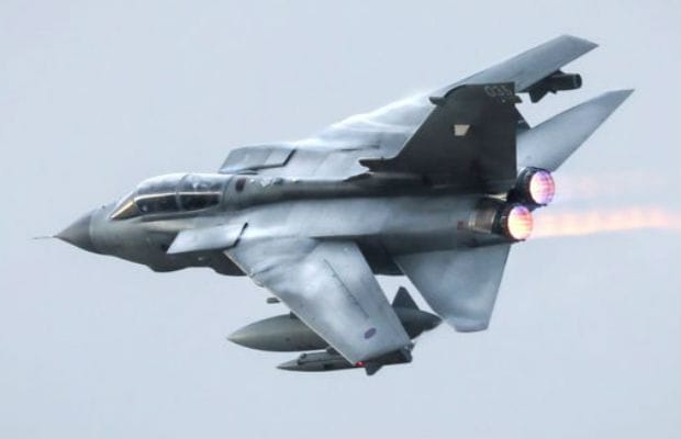A Tornado. Pic: Ministry of Defence