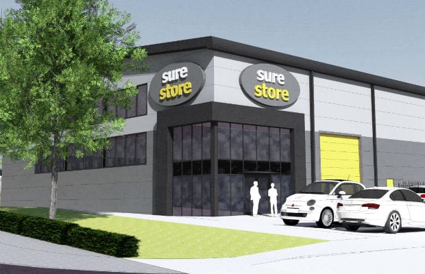 An artist's impression of the new SureStore facility on Eastern Avenue