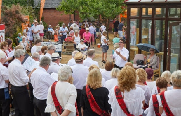 The St Giles Hospice summer fair