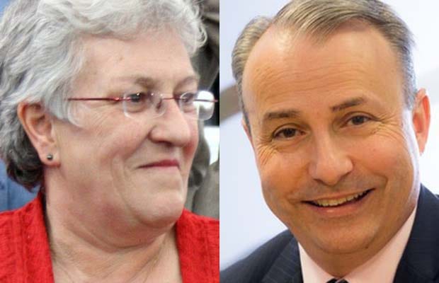 Sue Woodward and Robin Place
