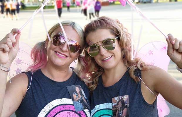 Amy Hogg and Kate Jenkins from Lichfield