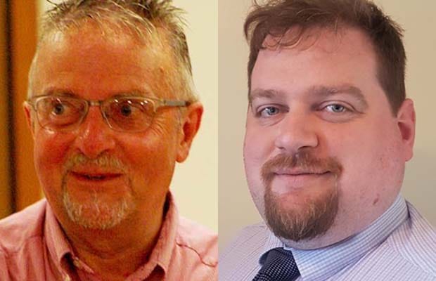 Councillors Colin Ball and Dave Robertson