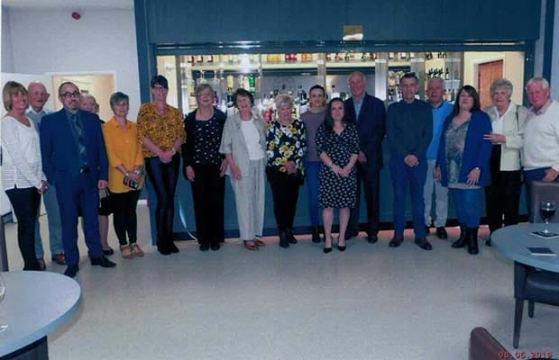 The unveiling of the newly refurbished David Rock Bar at the Burntwood Institute