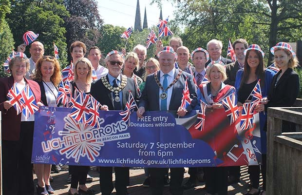The launch of the 2019 Lichfield Proms
