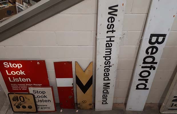 Some of the signs being sold