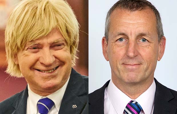 Michael Fabricant and Jamie Checkland