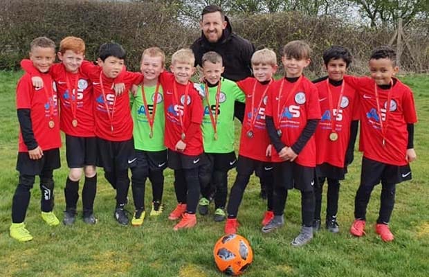 One of the Burntwood Dragons and Phoenix FC teams