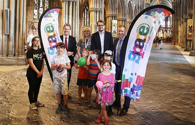 The launch of the Space programme at Lichfield Cathedral