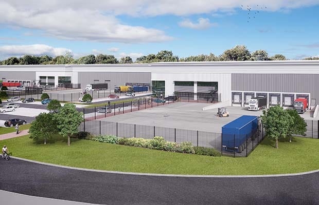 An artist's impression of The Wellington Trilogy site