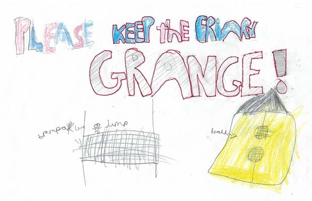 One of the posters submitted as part of the Save Friary Grange Leisure Centre campaign