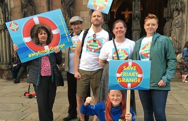 Friary Grange Leisure Centre campaigners