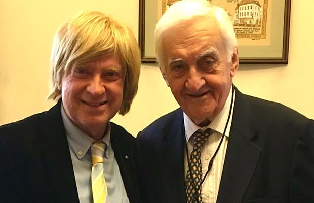 Michael Fabricant with Douglas Oakervee