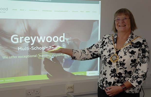 Cllr Deborah Baker at the launch of the trust