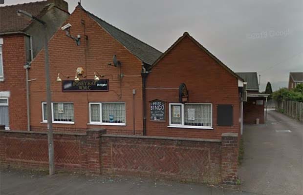Boney Hay Working Mens Club. Pic: Google Streetview