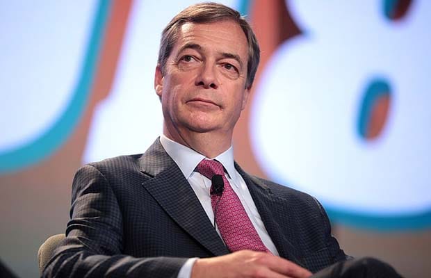 Nigel Farage. Pic: Gage Skidmore