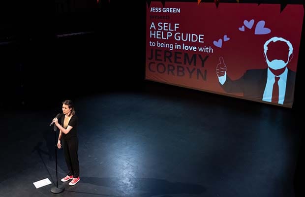 Jess Green on stage