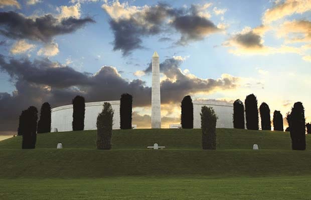 The Armed Forces Memorial at the National Memorial Arboretum
