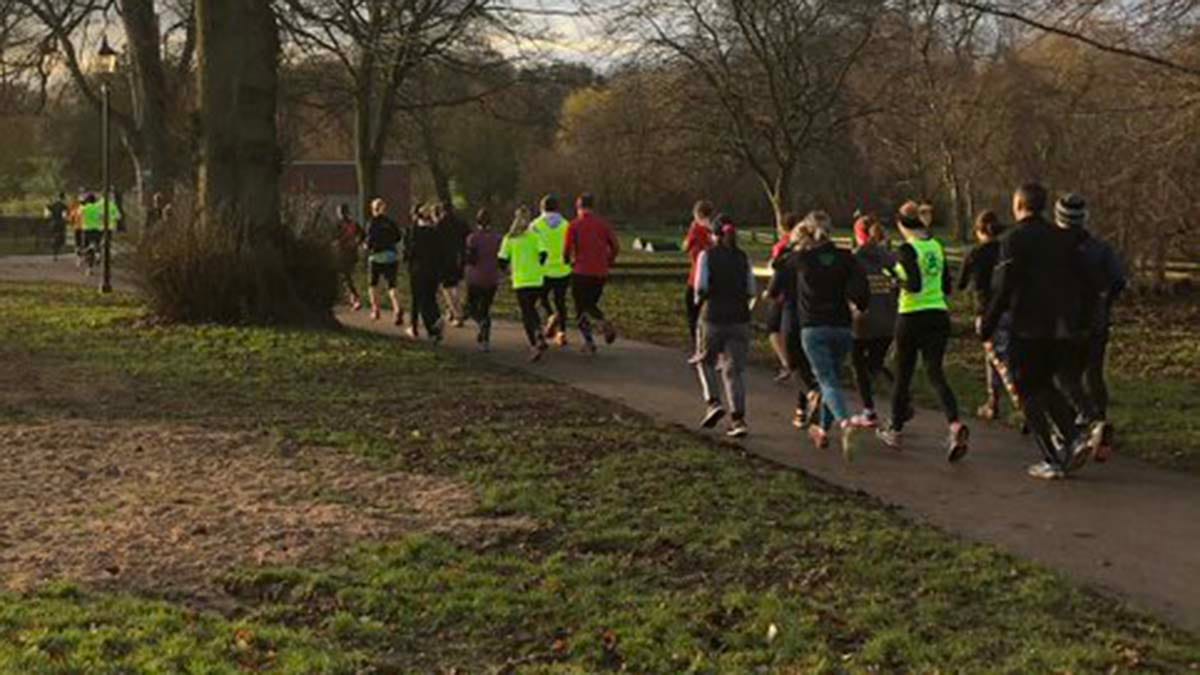 The Park Run trial event in Lichfield