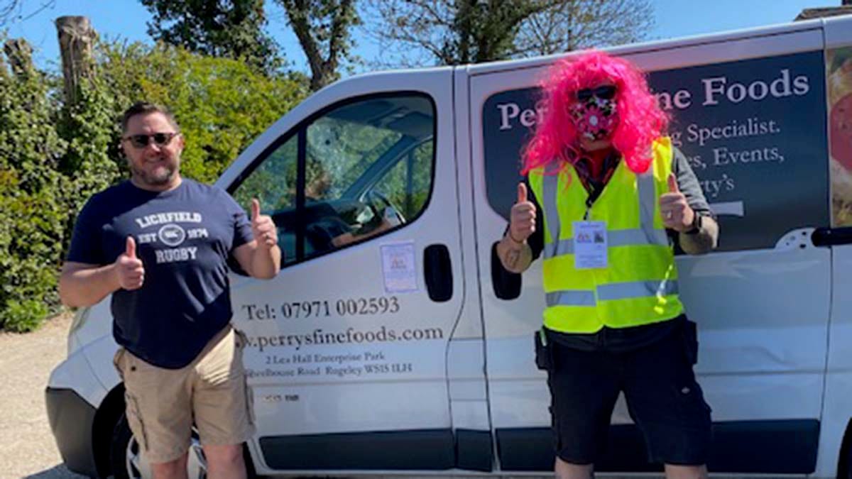 Volunteers from Helping Each Other in Lichfield
