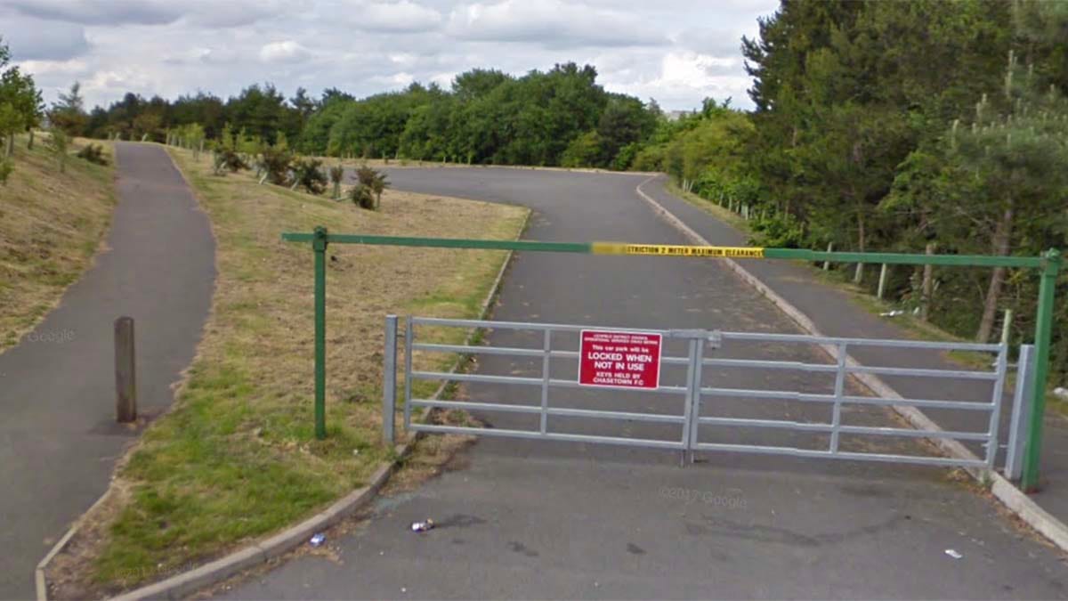 The Church Street car park in Burntwood