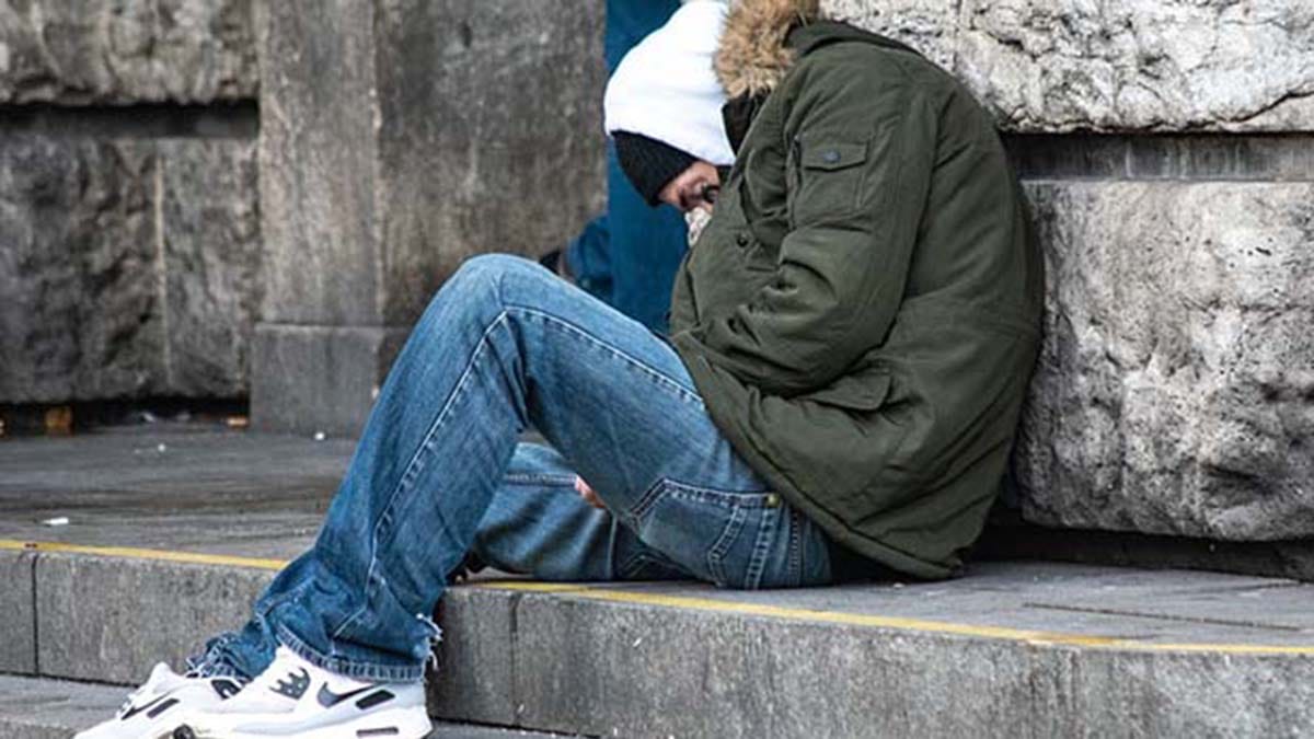 Homeless person
