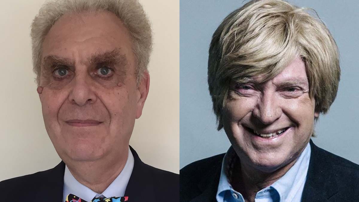 Cllr Hugh Ashton and Michael Fabricant MP