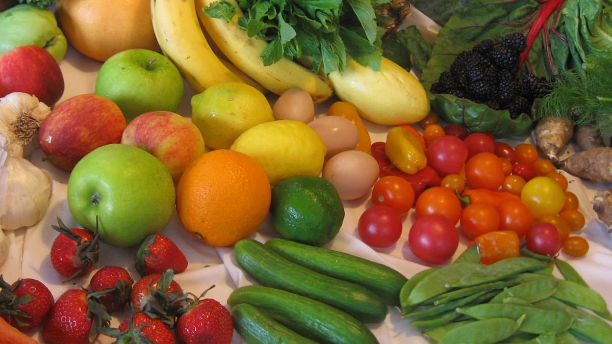 Fruit and vegetables