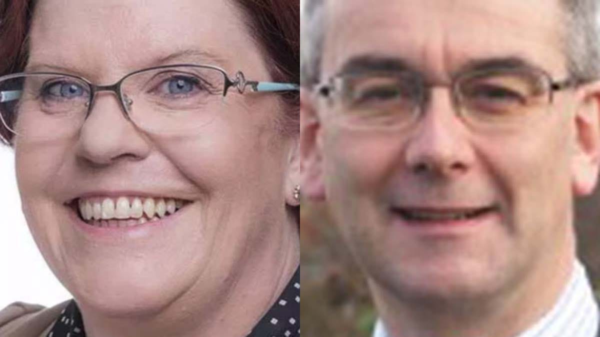 Cllr Joanne Grange and Cllr Paul Ray