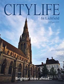 The July and August edition of Citylife in Lichfield