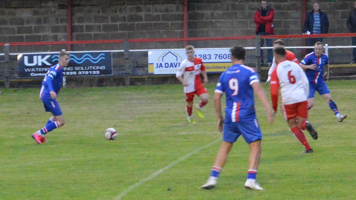 Action from Chasetown's friendly against Gresley. Picture: Chasetown FC