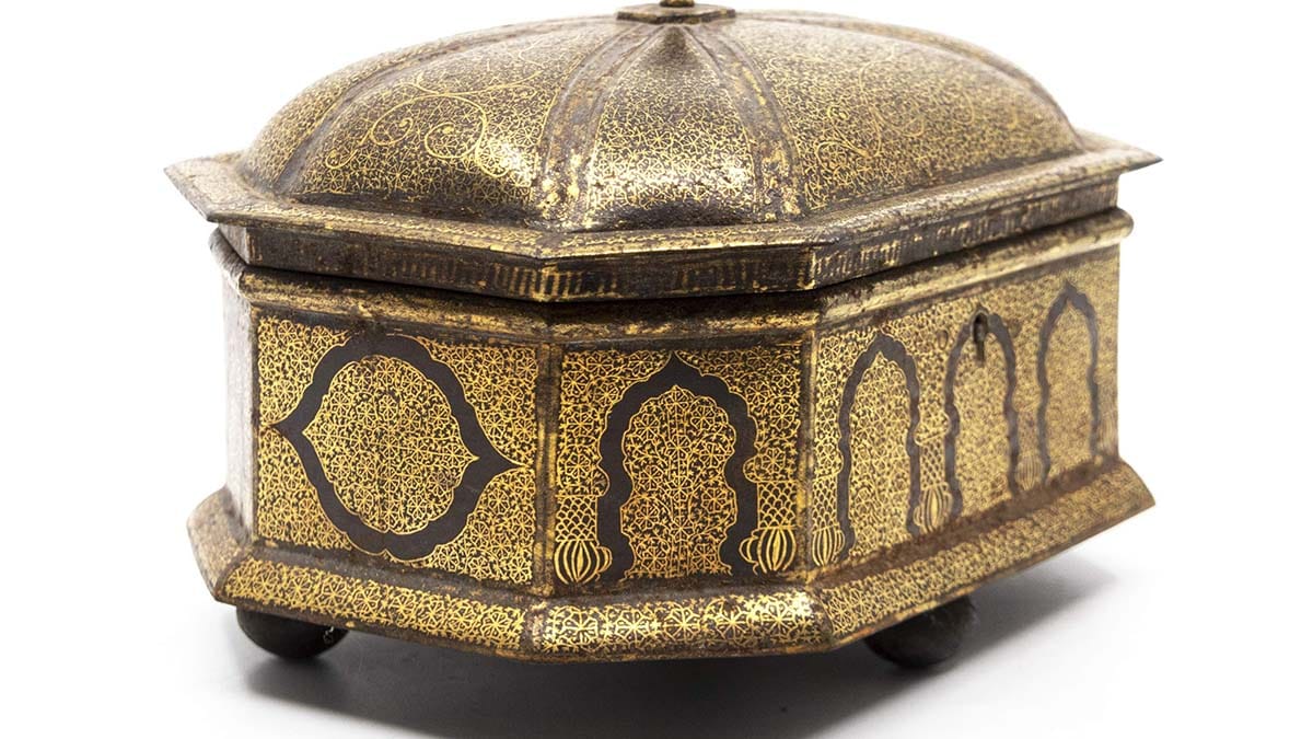The Indian casket found in Lichfield