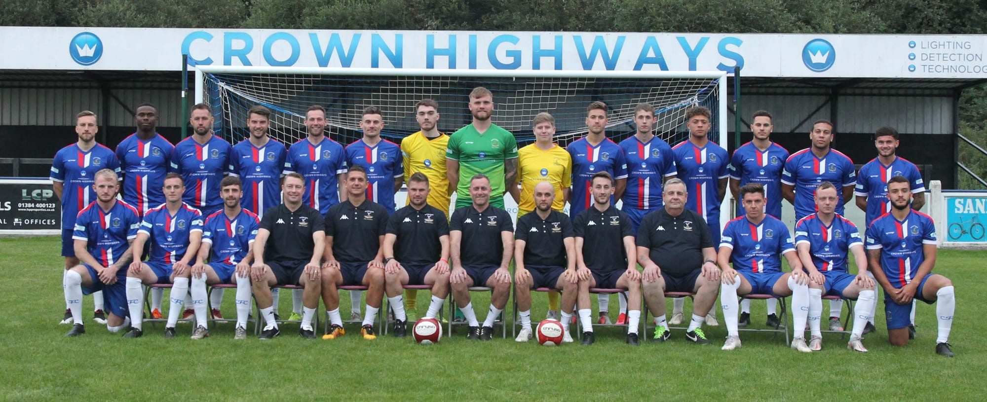 Back row: Oli Hayward, Lewis Riley-Stewart, Chris Slater,  Alex Curtis, Jack Langston, Jordan Evans, Callum Hayward,  Curtis Pond,  Lewis Bullock, Danny O'Callaghan, Liam Kirton, Ryan Wynter, Ben Lund, Josh Cooke, Connor Haddaway. Front row: Jamie Elkes, Alex Melbourne, Kieron Cliff, John Birt, Kris Taylor, Jamie Hawkins,  Mark Swann, Stephen Cooke, Jake Moore, Dave Harrison, Joey Butlin, Will Whieldon, Reggie Smith 
