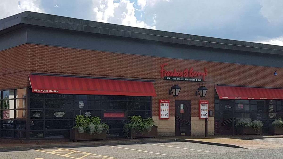 The former Frankie and Benny's restaurant