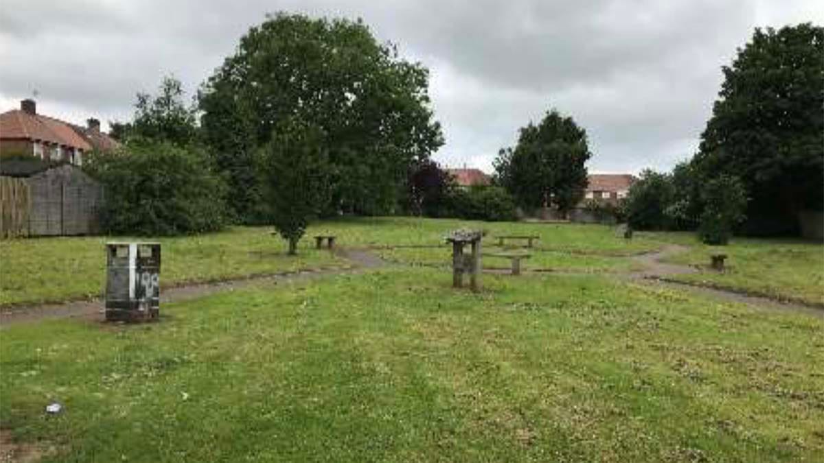 The land off Leyfields earmarked for new housing