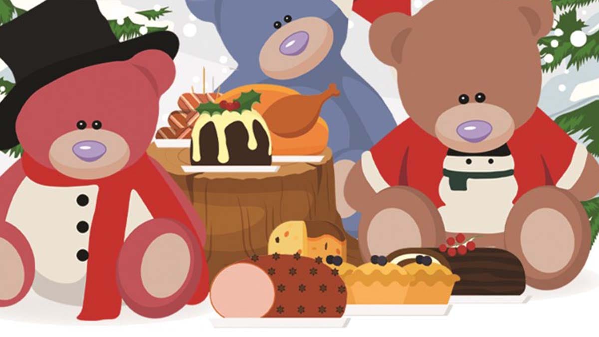 Freddy The Teddy's Christmas Feast