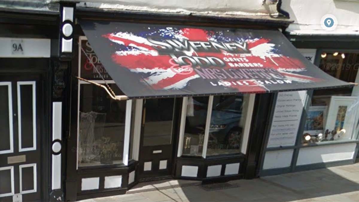 Sweeney Todds in Lichfield. Picture: Google Streetview